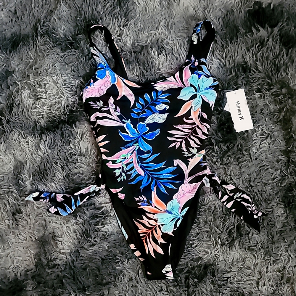 Hurley Lost Paradise Cheeky One Piece Swimsuit